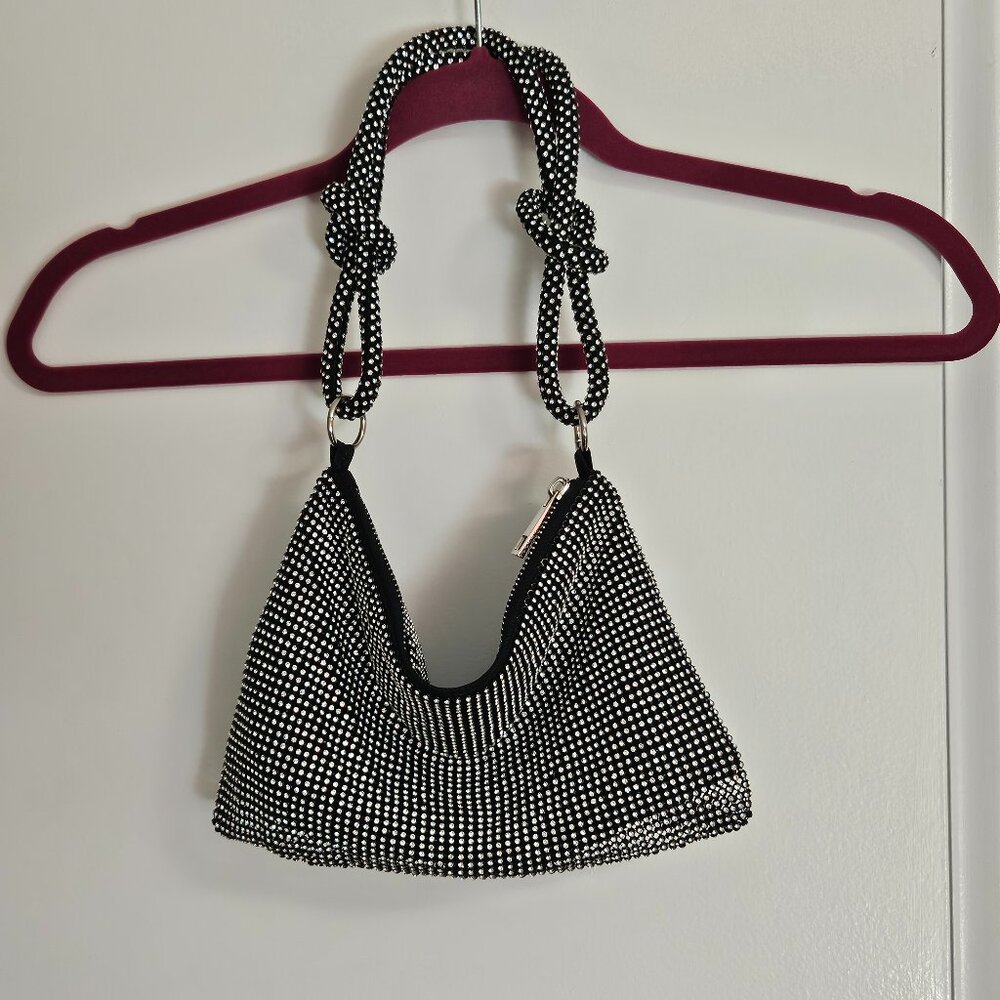 Rhinestone Evening Bag Glitter Sparkly Mini Handbag